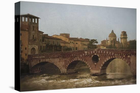 Ponte Pietra, Verona-Heather Jacks-Stretched Canvas