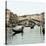 Ponte Rialto con Gondolas-Alan Blaustein-Stretched Canvas