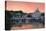 Ponte Sant'Angelo and St. Peter's Basilica at Sunset, Vatican City, Rome-David Clapp-Premier Image Canvas