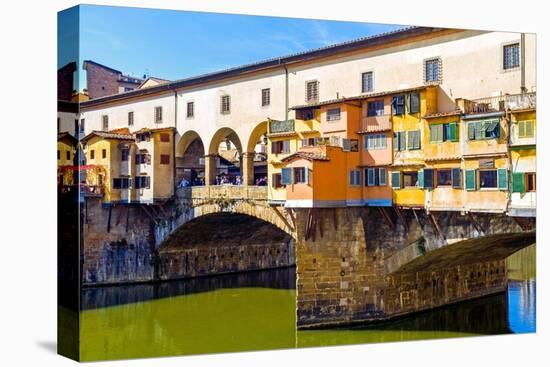 Ponte Vecchio, Firenze, Tuscany, Italy, Europe-Nico Tondini-Premier Image Canvas