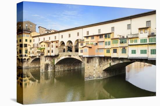 Ponte Vecchio, Florence, UNESCO World Heritage Site, Tuscany, Italy, Europe-Markus Lange-Premier Image Canvas