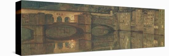 Ponte Vecchio, Florence-William Holman Hunt-Premier Image Canvas