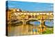 Ponte Vecchio over Arno River in Florence, Italy-sborisov-Premier Image Canvas