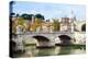 Ponte Vittorio Emanuele Ii over the River Tiber, Rome, Lazio, Italy, Europe-Nico Tondini-Premier Image Canvas