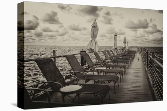 Pontoon with Deck Chairs - Key West - Florida-Philippe Hugonnard-Premier Image Canvas