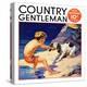 "Pooch Doesn't Want to Swim," Country Gentleman Cover, September 1, 1934-Henry Hintermeister-Premier Image Canvas