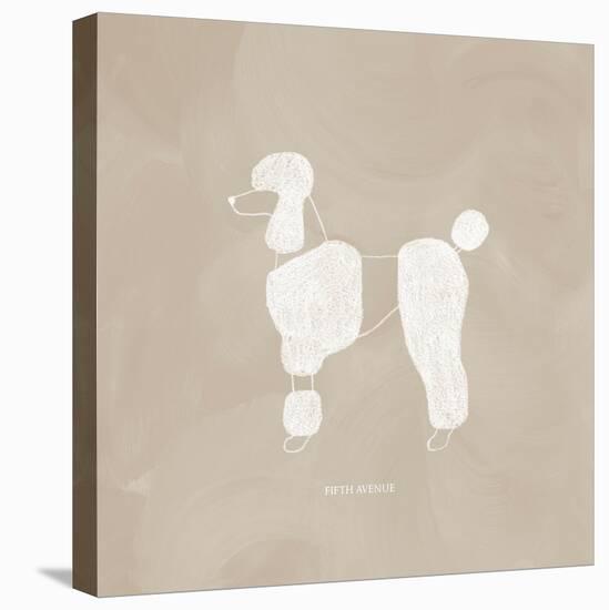 Poodle Cuts IV-Grace Popp-Stretched Canvas