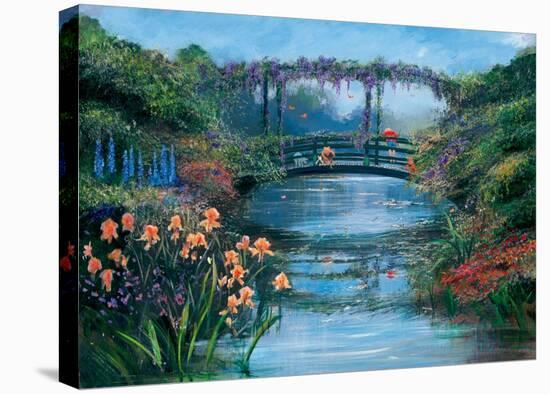 Pooh Sticks-Peter and Harrison Ellenshaw-Stretched Canvas