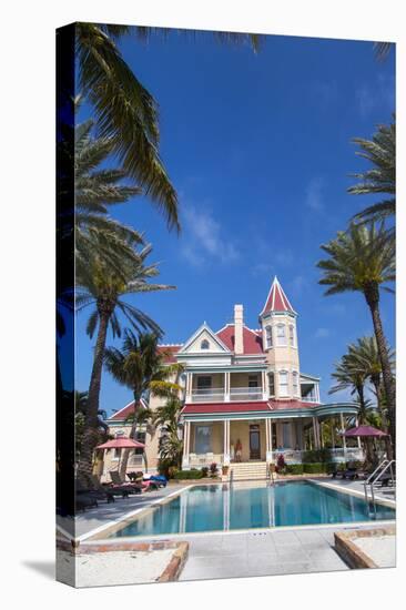 Pool at Southernmost House Inn in Key West Florida, USA-Chuck Haney-Premier Image Canvas
