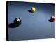 Pool Balls on Blue Felt Pool Table-null-Premier Image Canvas