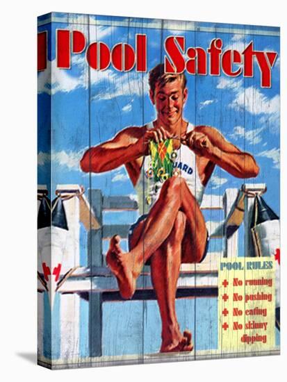 Pool Safety-Kate Ward Thacker-Premier Image Canvas