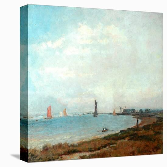 Poole Harbour, C.1900-08-John William Buxton Knight-Premier Image Canvas