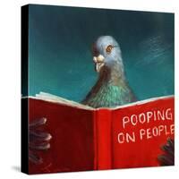 Pooping on People-Lucia Heffernan-Stretched Canvas