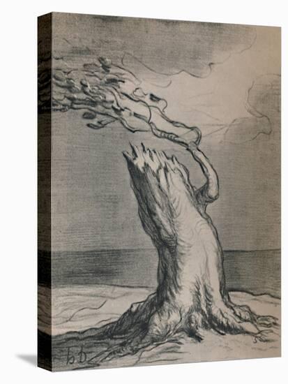 'Poor France! The Trunk Is Blasted', 1871, (1946)-Honore Daumier-Premier Image Canvas