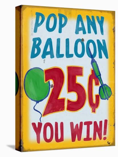 Pop Any Balloon Distressed-Retroplanet-Premier Image Canvas