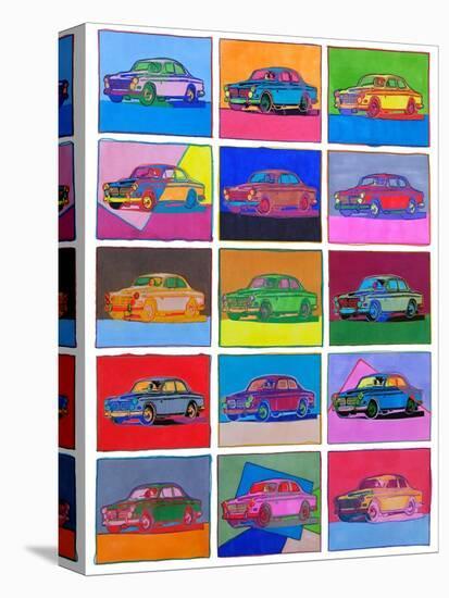 Pop Art Classic Volvo-Howie Green-Premier Image Canvas