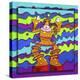 Pop-Art Clown-Howie Green-Premier Image Canvas