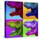 Pop Art Dinosaurs 1-Howie Green-Premier Image Canvas