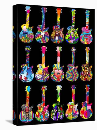 Pop Art Guitars-Howie Green-Premier Image Canvas