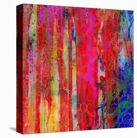 Pop Drip II-Ricki Mountain-Stretched Canvas