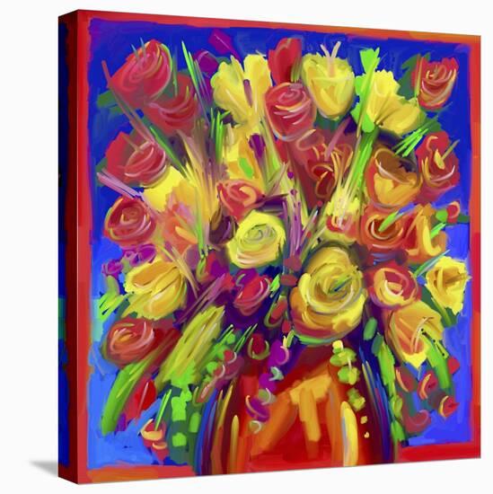 Pop Flowers 215-Howie Green-Premier Image Canvas