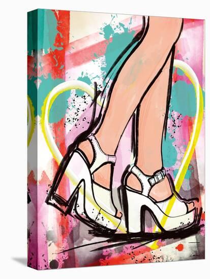 Pop Glam Platform-Stella Chang-Stretched Canvas