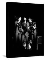 Pop Music Group the Beatles in Concert Paul McCartney, John Lennon, George Harrison-Ralph Morse-Premier Image Canvas