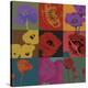 Pop Poppies-Don Li-Leger-Stretched Canvas