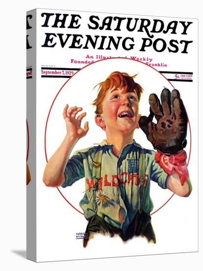 "Pop-Up Fly," Saturday Evening Post Cover, September 7, 1929-Harrison Mccreary-Premier Image Canvas