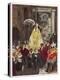 Pope in Procession-Yves Brayer-Stretched Canvas