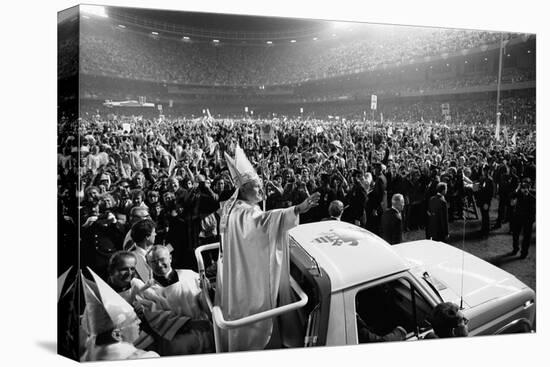 Pope John Paul II's first U.S. visit at Yankee Stadium, 1979-Thomas J. O'halloran-Premier Image Canvas
