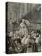 Pope Leo XIII Giving a Blessing Urbi Et Orbi, after the Pontifical Mass from the Gestatorial Chair.-null-Premier Image Canvas