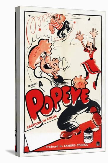 Popeye (Left)-null-Stretched Canvas