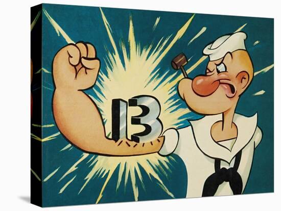 Popeye the Sailor, 1960-null-Premier Image Canvas