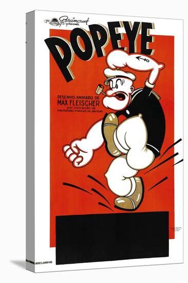 Popeye-null-Stretched Canvas