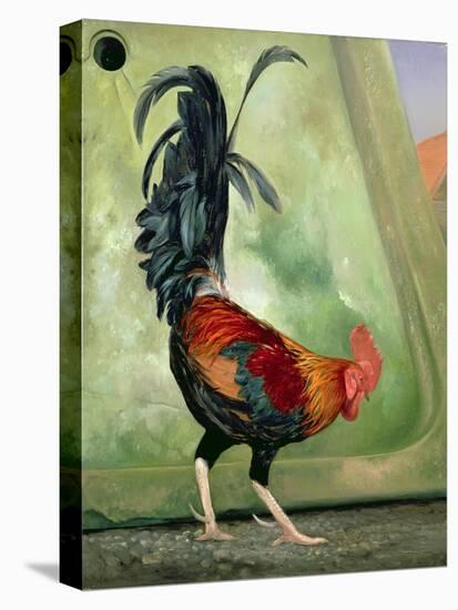 Popinjay, Detail Showing Cockerel, 1987-Timothy Easton-Premier Image Canvas