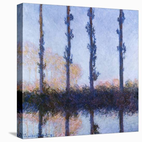 Poplars (1891)-Claude Monet-Premier Image Canvas