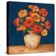 Poppies and Indigo I-Pamela Gladding-Stretched Canvas