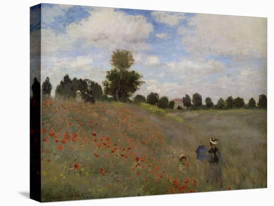 Poppies, c.1873-Claude Monet-Premier Image Canvas