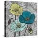 Poppies II-N. Harbick-Stretched Canvas