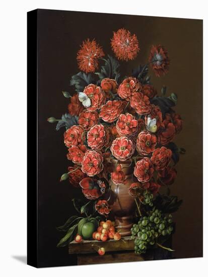 Poppies in a Terracotta Vase, 2000-Amelia Kleiser-Premier Image Canvas