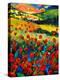 Poppies In Tuscany-Pol Ledent-Stretched Canvas