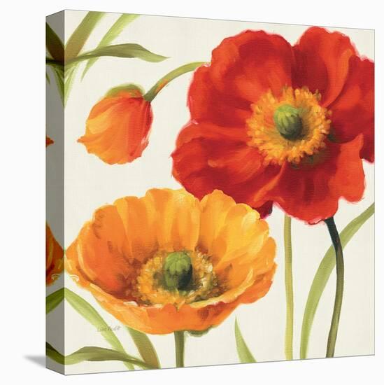 Poppies Melody III-Lisa Audit-Stretched Canvas