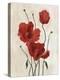 Poppy Bouquet II-Emma Scarvey-Stretched Canvas