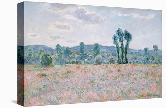 Poppy Field, 1890-Claude Monet-Stretched Canvas