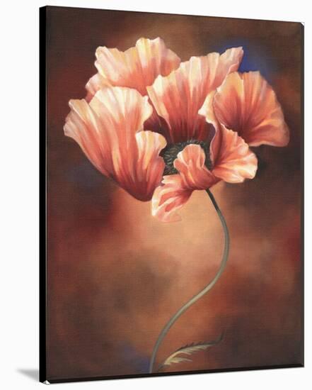 Poppy II-Louise Montillio-Stretched Canvas
