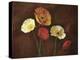 Poppy Perfection I-Janel Pahl-Stretched Canvas