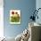 Poppy Whimsy V-Cheryl Baynes-Stretched Canvas displayed on a wall