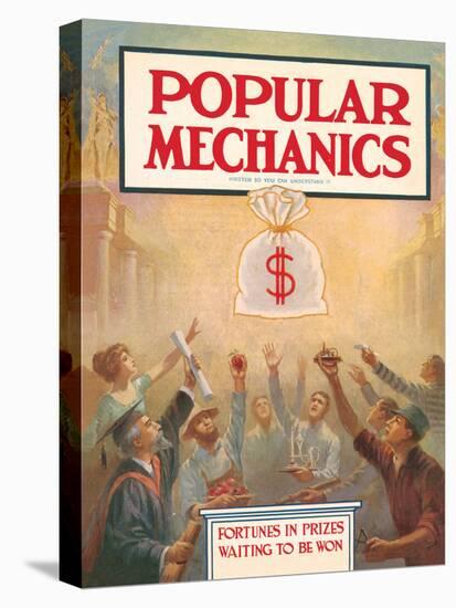 Popular Mechanics, April 1913-null-Stretched Canvas