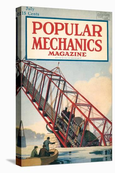 Popular Mechanics, July 1918-null-Stretched Canvas